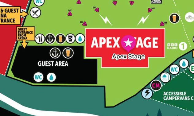 Old Sarum Tattoo Download Festival Map