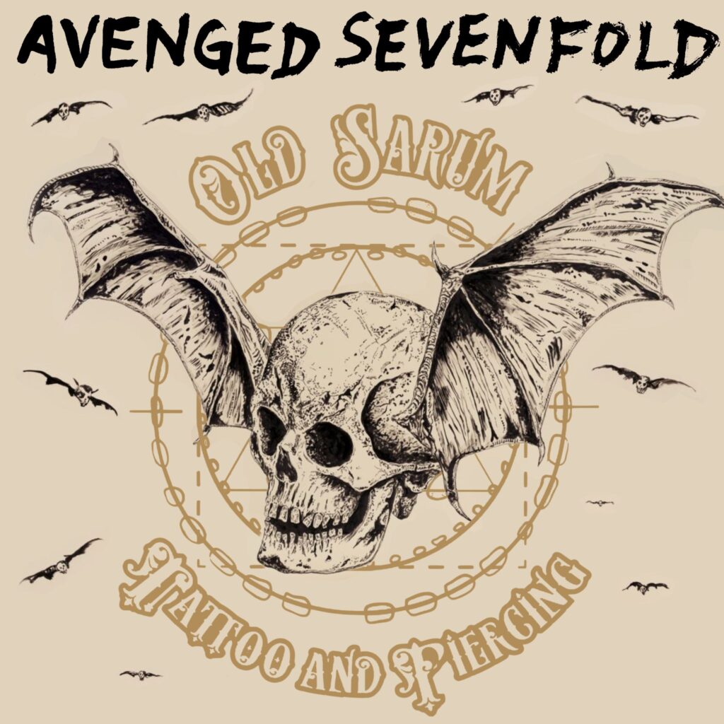Old Sarum Tattoo Salisbury and Aveneged Sevenfold Crossover image