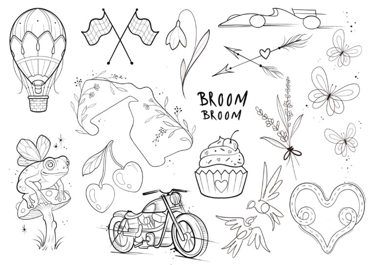 Old Sarum Tattoo Silverstone tattoo flash