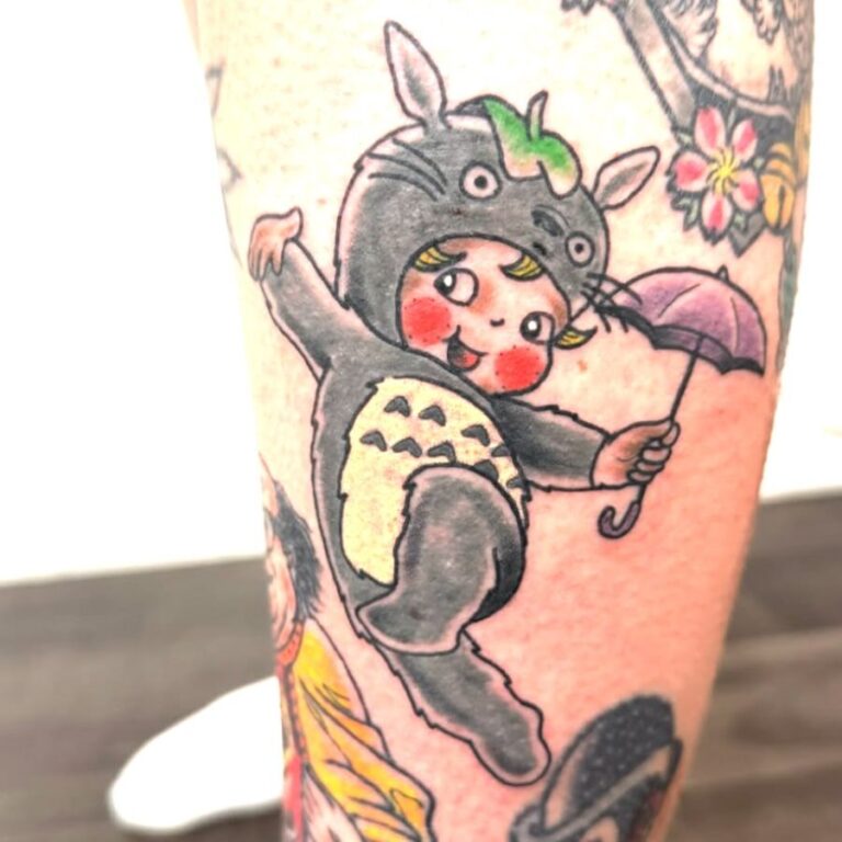 Old Sarum Tattoo My Name Is Tototro tattoo portfolio image