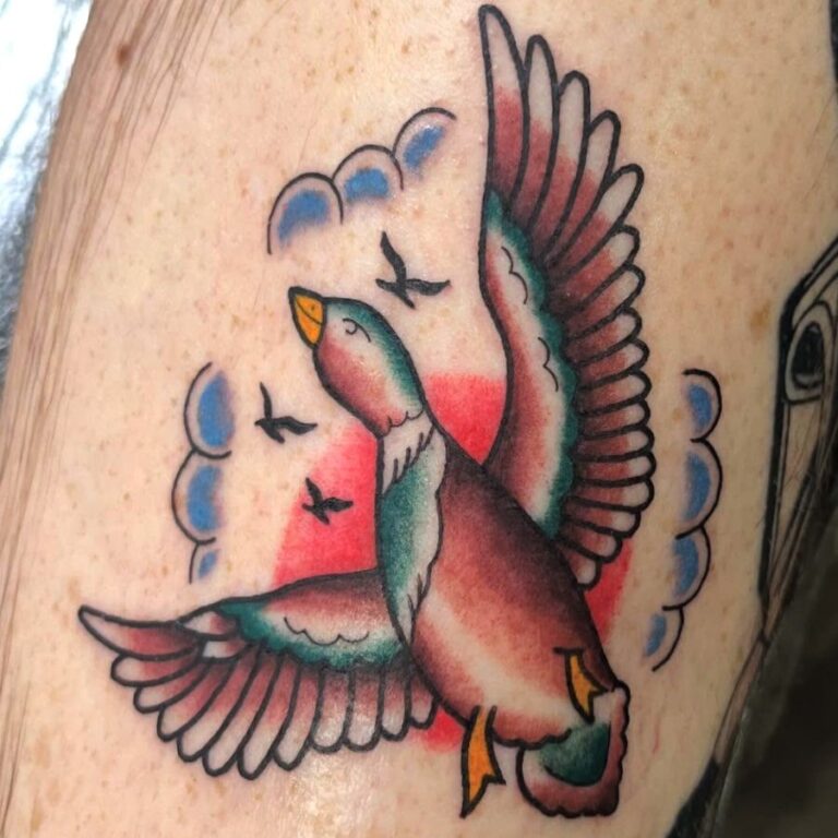 Old Sarum Tattoo Goose Portfolio tattoo image