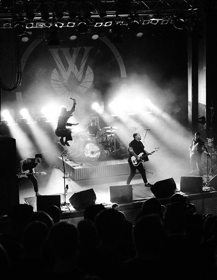 While she sleeps on tour with old sarum tattoo
