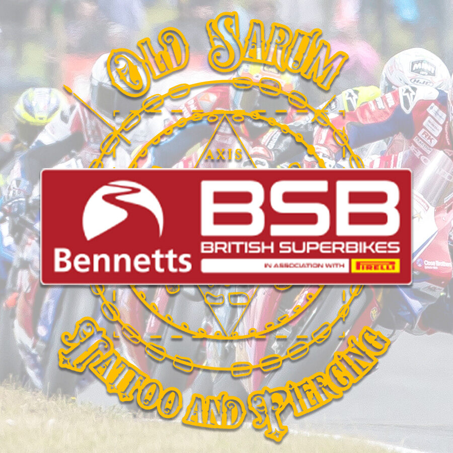 British Superbike and old sarum tattoo cross over image
