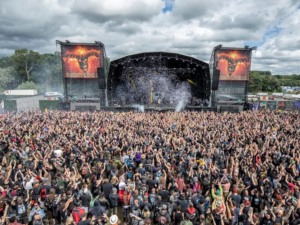 Image of the stage at Bloodstock Open Air