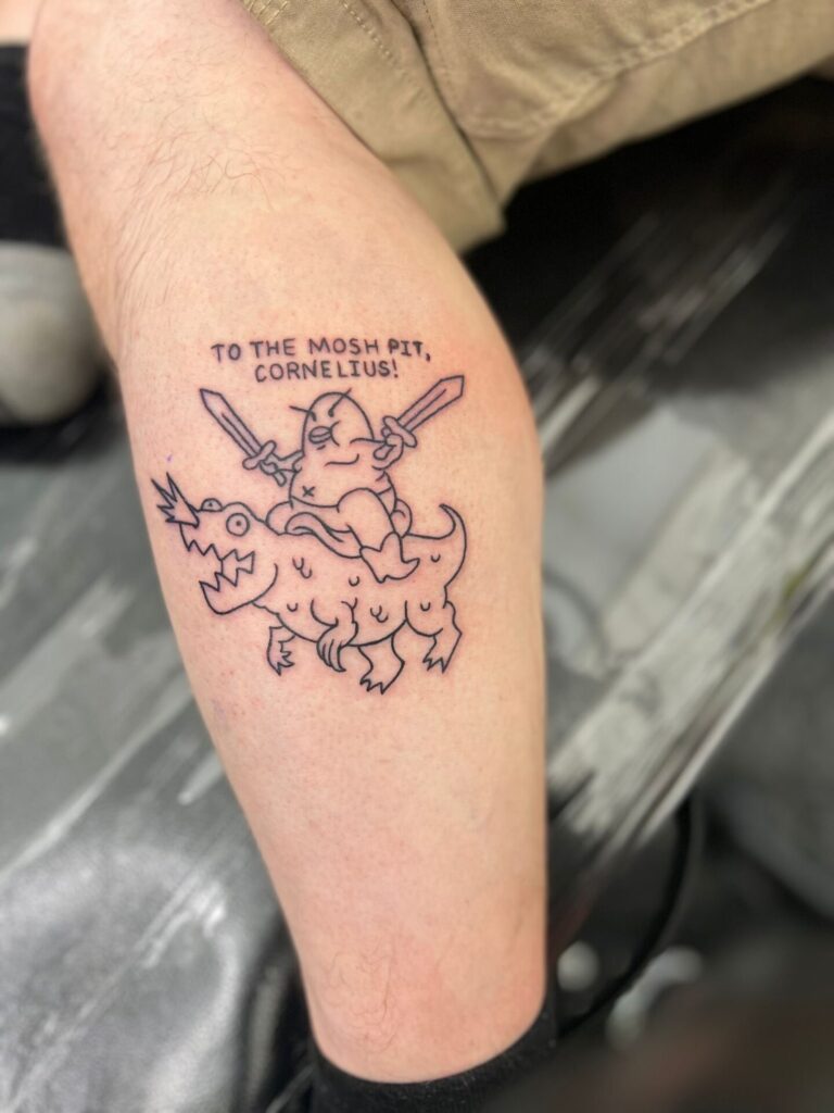 old sarum tattoo popups for band and artists