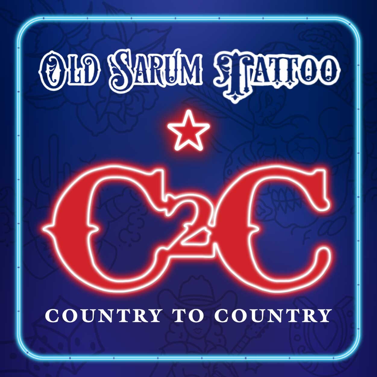 C2C country to country festival official tattoo popup hero image